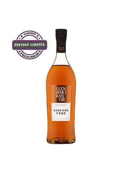 bouteille alcool  GLENMORANGIE  Harrison Ford 