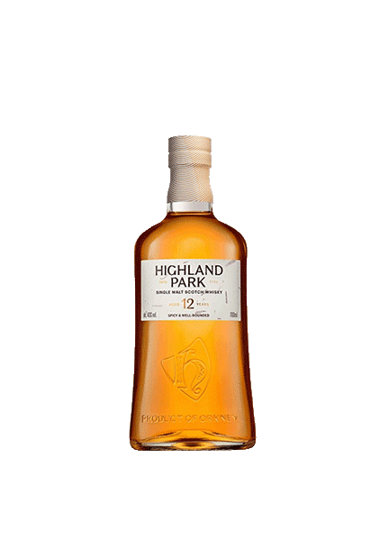 bouteille alcool  HIGHLAND PARK  12 ans  