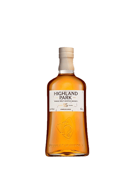 bouteille alcool  HIGHLAND PARK  15 ans  