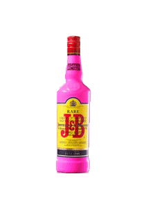 bouteille alcool J&B Colors
