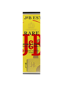 bouteille alcool J&B The Rare Création Edition