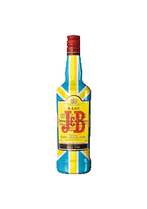 bouteille alcool J&B Union Jack