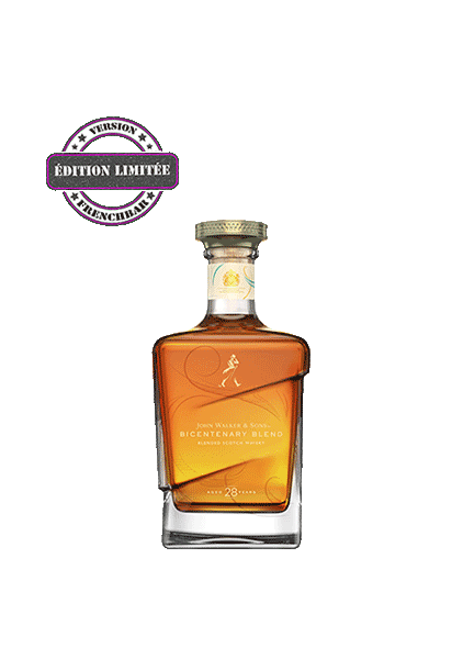bouteille alcool  JOHN WALKER & SONS  Bicentenary Blend 