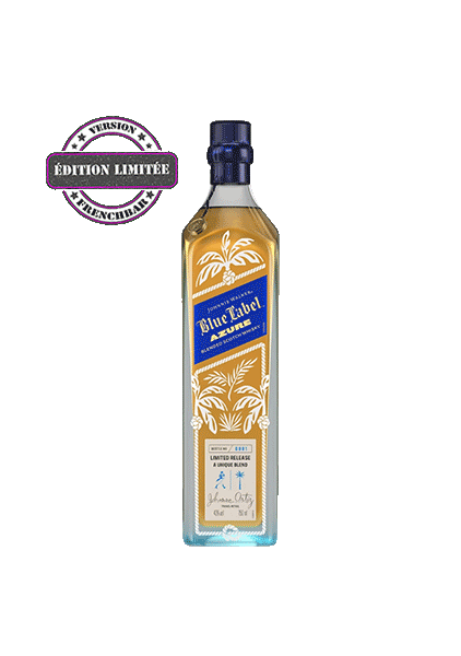 bouteille alcool  JOHNNIE WALKER  Azure  