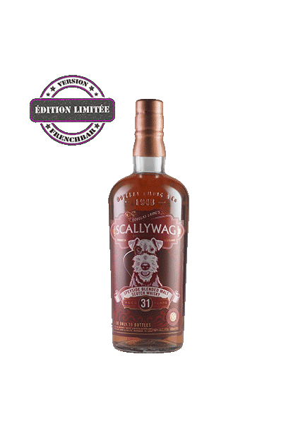 bouteille alcool  SCALLYWAG  31 ans  