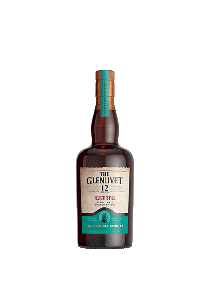 bouteille alcool THE GLENLIVET Illicit