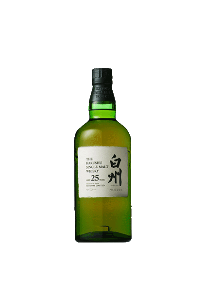 bouteille alcool  THE HAKUSHU  25 ans  