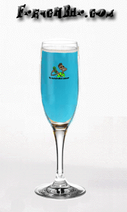 Cocktails French Blue