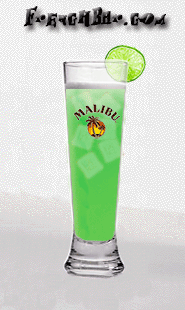 Cocktails Malibu Island