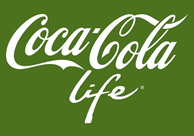 Logo coca-cola life