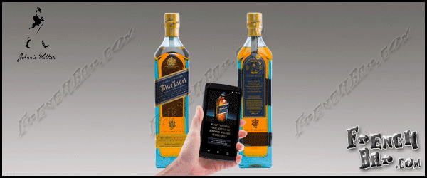 Johnnie Walker Blue Label bouteille connectée