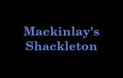 Montage Mackinlay's Shackleton