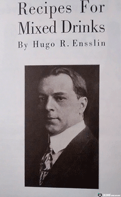 Hugo Richard Ensslin - Recipes for Mixed Drink
