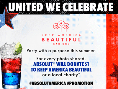 Absolut & Keep America Beautiful