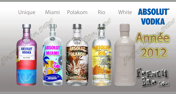 Absolut Editions Limitées 2012