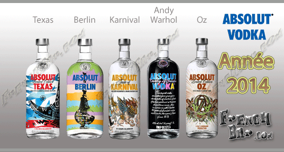 Absolut Editions Limitées 2014