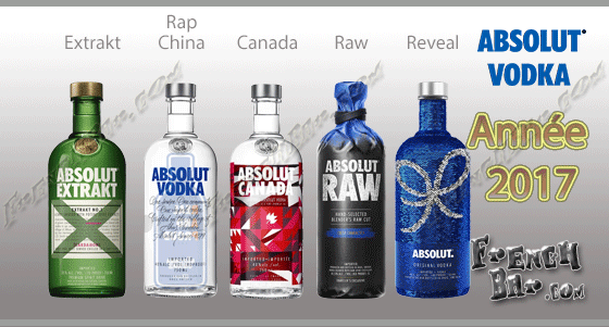 Absolut Editions Limitées 2017