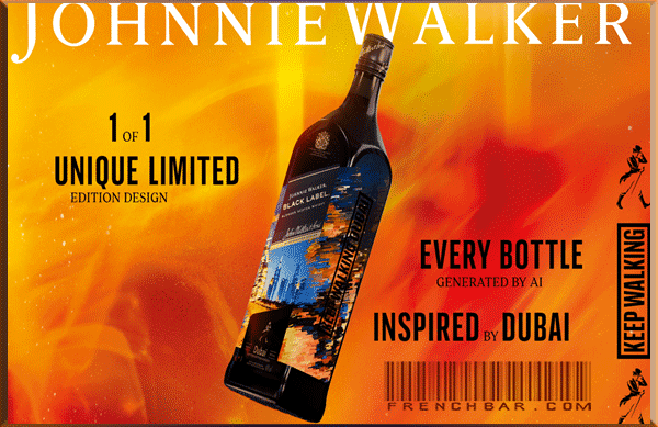 JOHNNIE WALKER Design &Eacute;dition Black Label Duba&iuml;